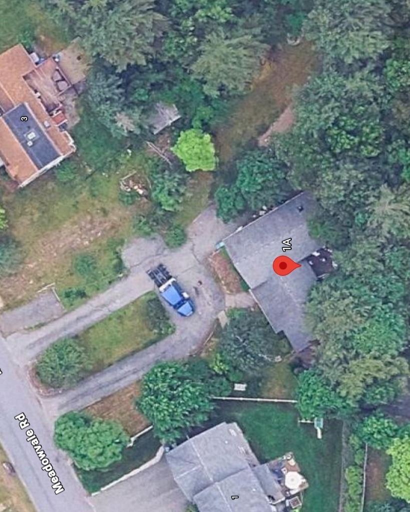 Aerial view of 1A Meadowvale Road