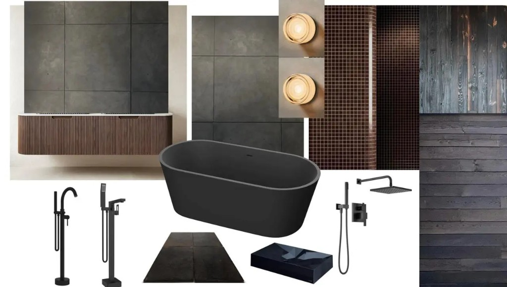 Material studies for Hunter House